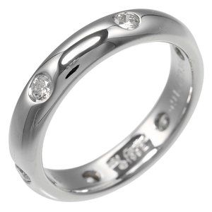 CARTIER Authentic 18k Silver Diamond Ring